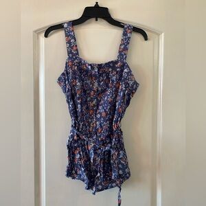 Motherhood Maternity Floral Sleeveless Blouse / Size Medium / NWOT